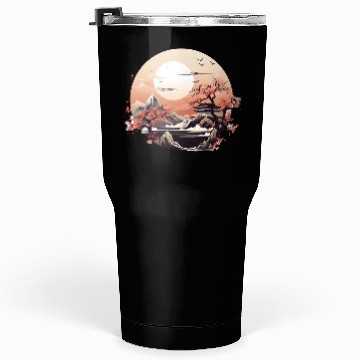 Discover Serenity in Sakura Tumblers 30 Oz