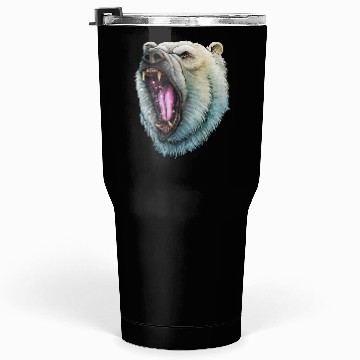 Discover Angry Polar Bear Tumblers 30 Oz