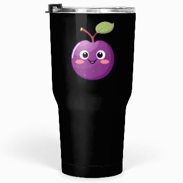 Discover Kawaii Plum - Joyful Plumtastic Tumblers 30 Oz