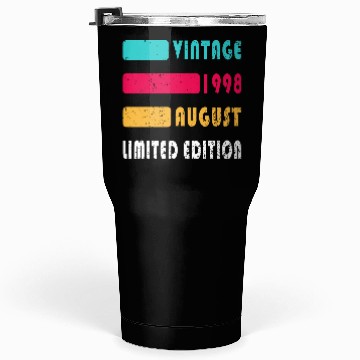 Discover august 1998 Anniversary august 1998 august Tumblers 30 Oz