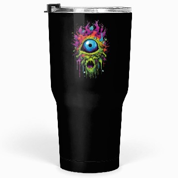 Discover Horror eye, scary zombie Tumblers 30 Oz