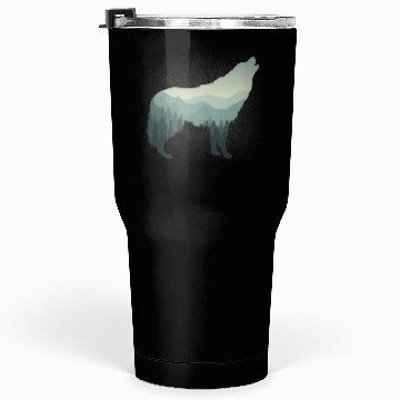 Discover Lone Wolf Survives The Mountain Tumblers 30 Oz