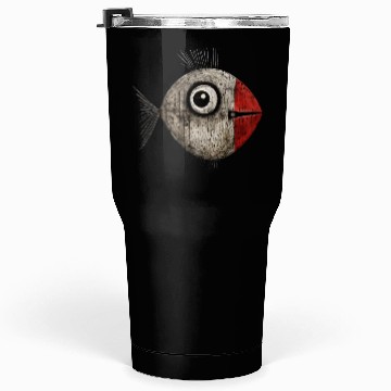 Discover Abstract Comic Fish / Weird Fish Tumblers 30 Oz
