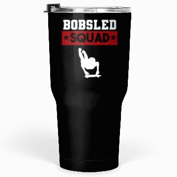 Discover Bobsledding Winter Sport Bobsled Instructor Tumblers 30 Oz