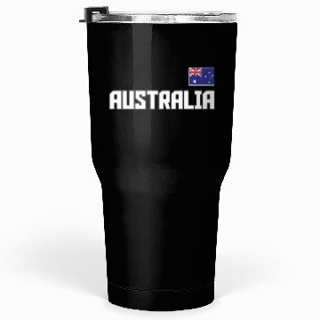 Discover Australia Flag Australian Pride Athletic Style Tumblers 30 Oz