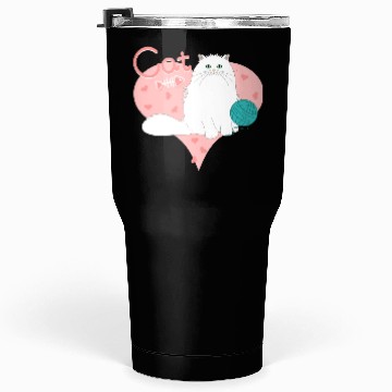 Discover Love Persian Cat Tumblers 30 Oz