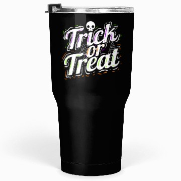 Discover Trick Or Treat Spiderweb Halloween Tumblers 30 Oz