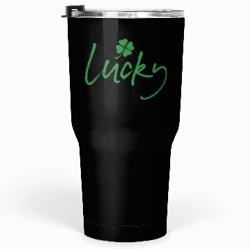 Discover Lucky St Patrick'S Day Irish Shamrock 4 Leaf Tumblers 30 Oz