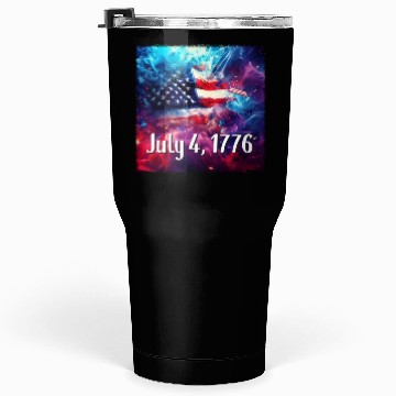 Discover July 4th, 1776 Tumblers 30 Oz