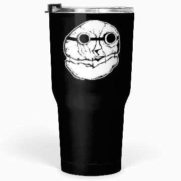 Discover Lone Scavenger Cutout Black Drawing Tumblers 30 Oz