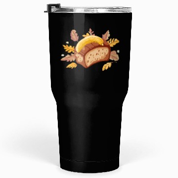 Discover Autumn banana bread treat Tumblers 30 Oz