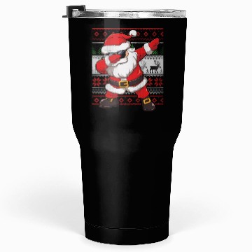 Discover Dabbing Santa Funn Ugly Tumblers 30 Oz
