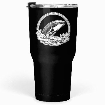 Discover Whale Ocean Marine Tumblers 30 Oz