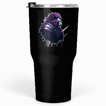 Discover Space Lion bust Tumblers 30 Oz