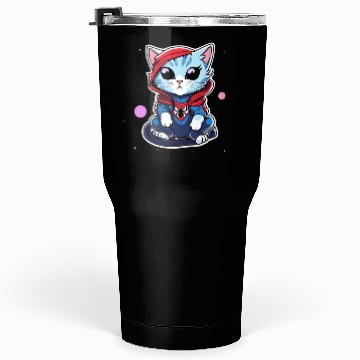 Discover Cute Spider Kitty Tumblers 30 Oz