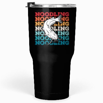 Discover Noodler Catfish Noodling Expert Flathead Fish Tumblers 30 Oz