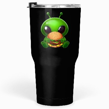 Discover Alien with Cheeseburger Tumblers 30 Oz