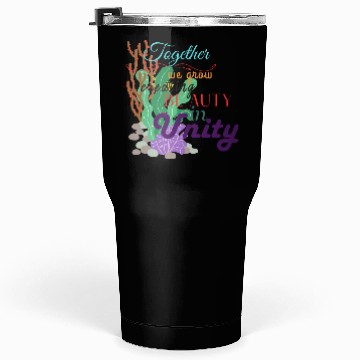 Discover Unified Coral Canvas Tumblers 30 Oz