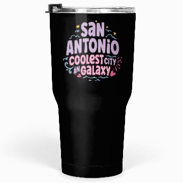 Discover San Antonio Coolest Galaxy Tumblers 30 Oz