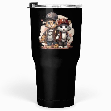Discover Cute Cats Going Back to School Tumblers 30 Oz