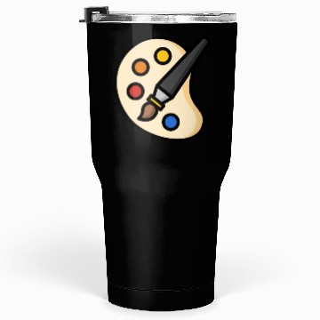 Discover palette painting Tumblers 30 Oz