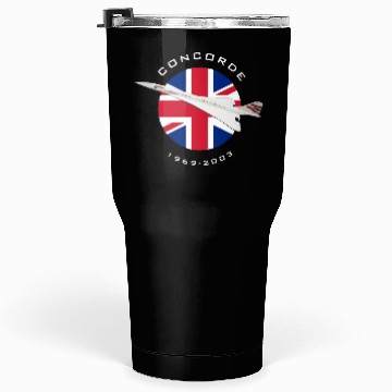 Discover JET AIRCRAFT CONCORDE BRITISH AIRWAYS Tumblers 30 Oz