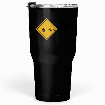Discover Wombat Poop Cubes Road Sign Tumblers 30 Oz