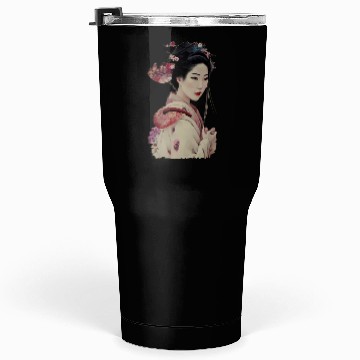 Discover Japanese Geisha Tumblers 30 Oz