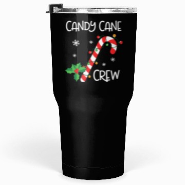 Discover Candy Cane Crew Funny Christmas Lights Xmas Gift Tumblers 30 Oz