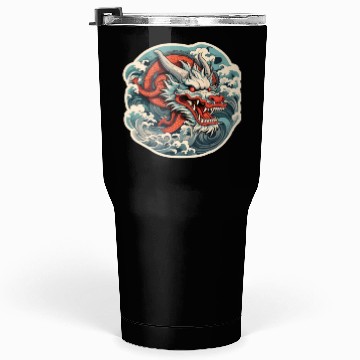 Discover Japanese Dragon Tumblers 30 Oz