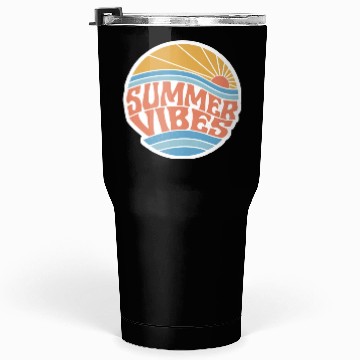 Discover Summer Vibes Tumblers 30 Oz