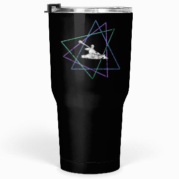 Discover Geometric Kayak Adventure Tumblers 30 Oz