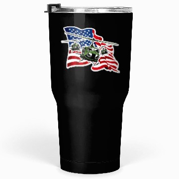 Discover US Army UH 1 With US Flag Tumblers 30 Oz