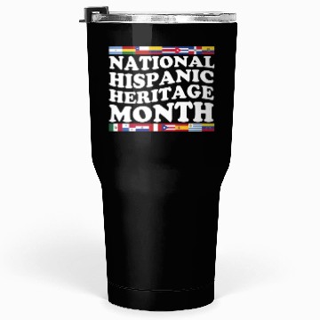 Discover Hispanic Heritage Month National Latino Countries Tumblers 30 Oz