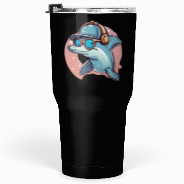 Discover funny dolphin Tumblers 30 Oz