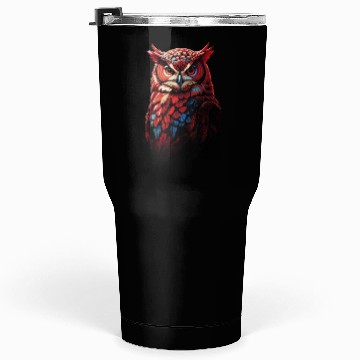 Discover Default Realistic owl Tumblers 30 Oz