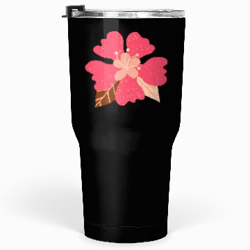 Discover Hot Pink Hibiscus Flower Tumblers 30 Oz