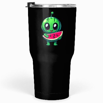 Discover Green Alien meets Juicy Watermelon Tumblers 30 Oz