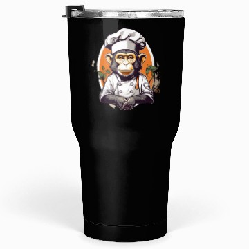 Discover monkey chef Tumblers 30 Oz