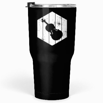 Discover Violin Sketch Tumblers 30 Oz