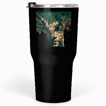 Discover Olive tree and face Tumblers 30 Oz
