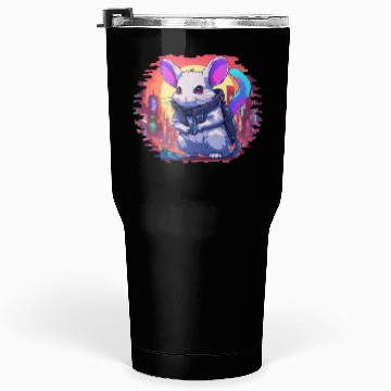 Discover Zephyr // Cyberpunk Chinchilla Tumblers 30 Oz