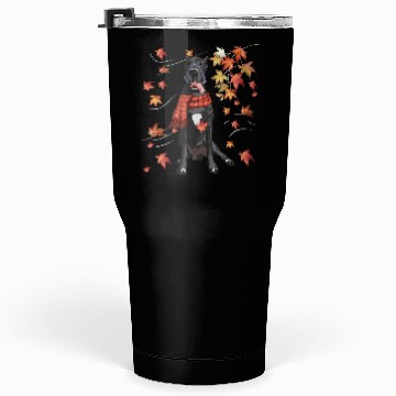 Discover Maple Dog Leaf Fall Hello Autumn Funny Great Dane Tumblers 30 Oz