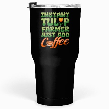 Discover Tulip Gardening Coffee Tumblers 30 Oz