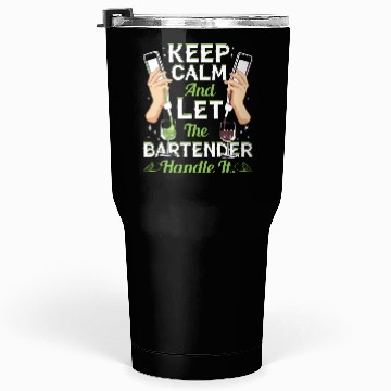 Discover Bartender Handling Tumblers 30 Oz