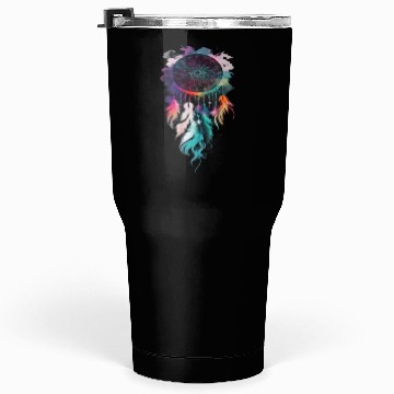 Discover Dreamcatcher with feathers and smoke Tumblers 30 Oz