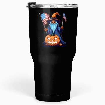 Discover Halloween Wizard Tumblers 30 Oz