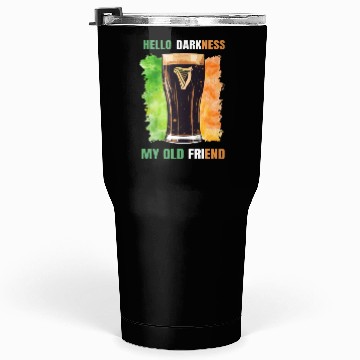 Discover Hello Darkness My Old Friend Irish Stout Tumblers 30 Oz