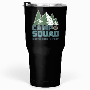 Discover CAMP SQUAD OUTDOOR CREW Tumblers 30 Oz