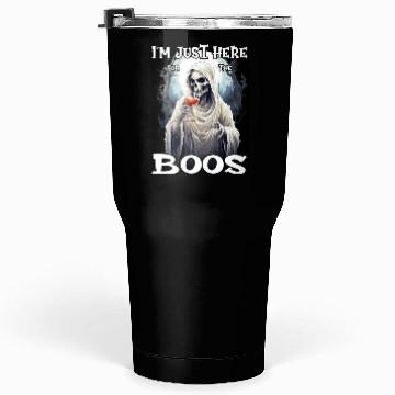 Discover Just Here For The Boos Scary Skeleton Tumblers 30 Oz